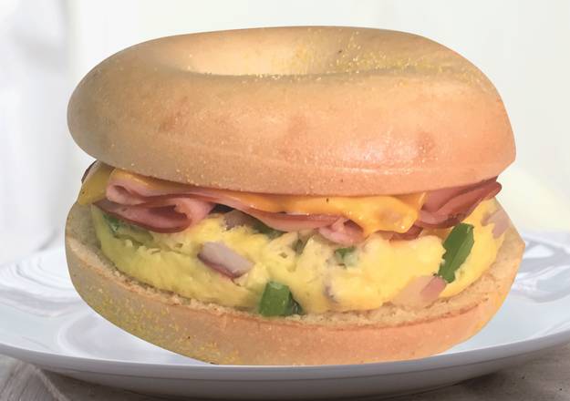 Order Denver Omlet food online from The Great American Bagel store, Oak Lawn on bringmethat.com