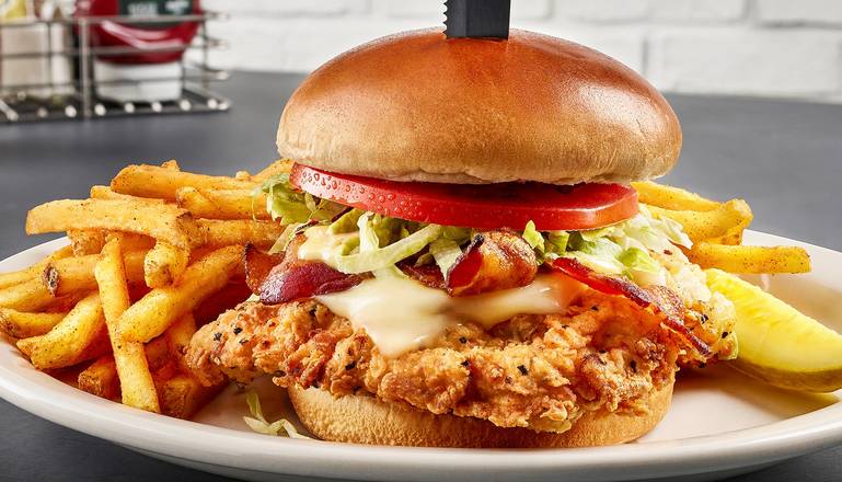 Order Fried Chicken Sandwich food online from Metro Diner store, Birmingham on bringmethat.com