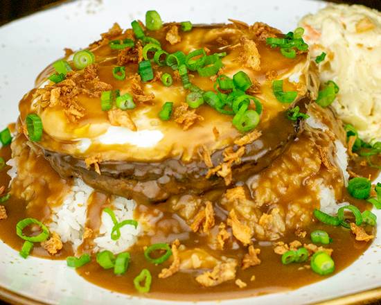 Order Loco Moco Plate food online from 9th Island Grill store, Henderson on bringmethat.com