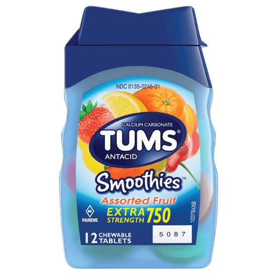 Order Tums Assorted Fruit 12ct  food online from Casey store, Carter Lake on bringmethat.com