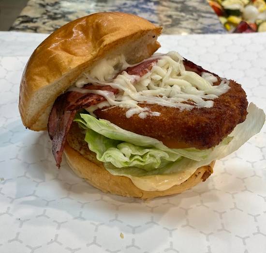 Order Cordon Blue Chicken Sandwich food online from Habeeb Grill By Pita Grill And Creperie store, Franklin on bringmethat.com