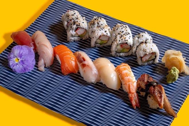 Order SUSHI ASSORTMENT food online from Moshi Moshi store, Miami on bringmethat.com