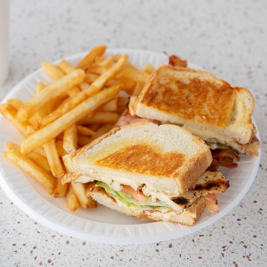 Sourdough Chicken Club combo