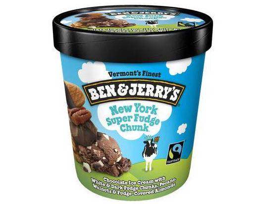 Order Ben & Jerry's New York Super Fudge Chunk (1 pt) food online from Shell store, Tampa on bringmethat.com