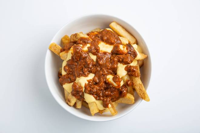 Order Chili Cheese Fries food online from The Angry Chicken store, San Diego on bringmethat.com