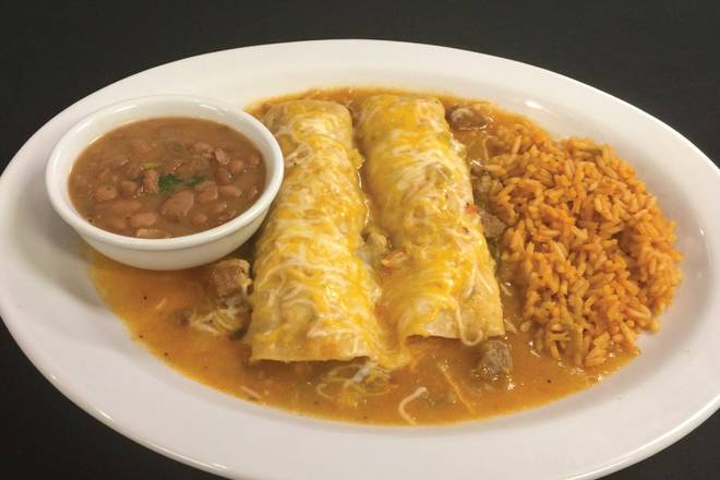 Order Chicken Enchiladas food online from Hacienda Colorado store, Denver on bringmethat.com