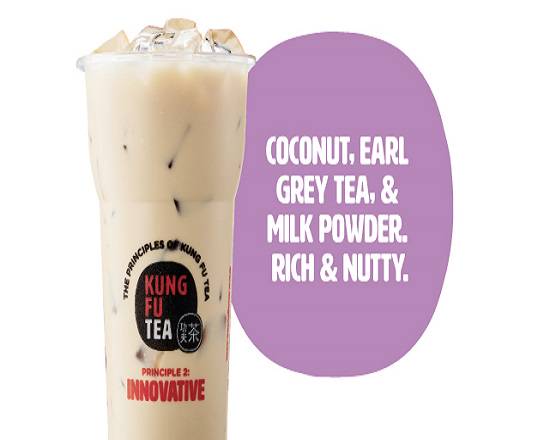 Order Hot Coconut Milk Tea food online from Kung Fu Tea store, St. Petersburg on bringmethat.com