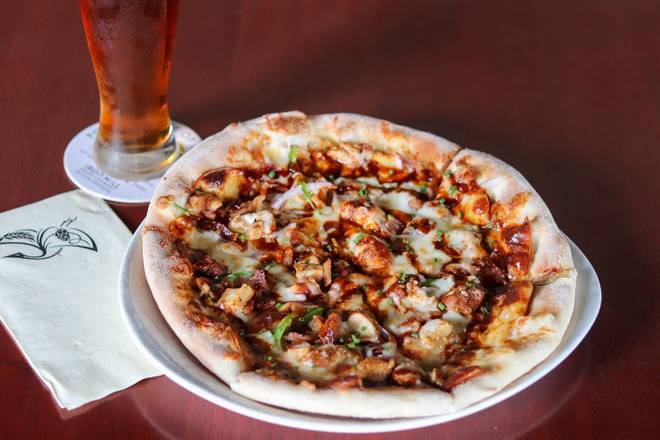 Order Voodoo Chicken Pizza food online from Iron Hill Brewery & Restaurant store, Greenville on bringmethat.com