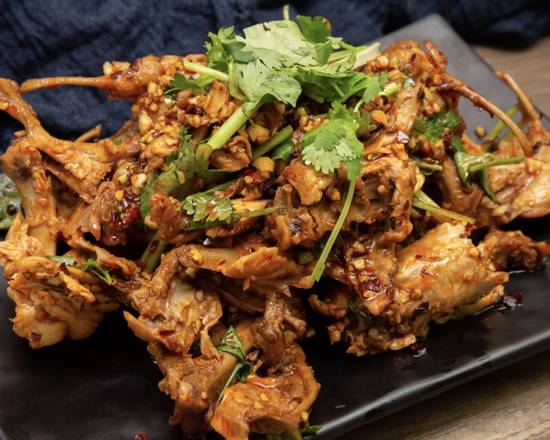 Order Str-fried Chicken Skeleton 鸡架 food online from Friendship Bbq store, Seattle on bringmethat.com