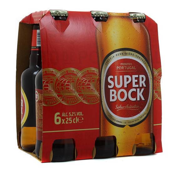 SUPER BOCK 6x25cl
