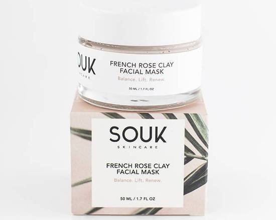 Order Souk French Rose Clay Mask food online from Fred Segal store, Malibu on bringmethat.com
