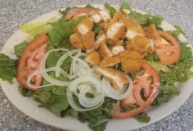 Order Large Grilled or Crispy Chicken Salad food online from Fleetwood diner store, Ann Arbor on bringmethat.com