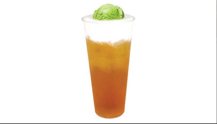 Order Jasmine Tea Float food online from Boba Time store, Los Angeles on bringmethat.com