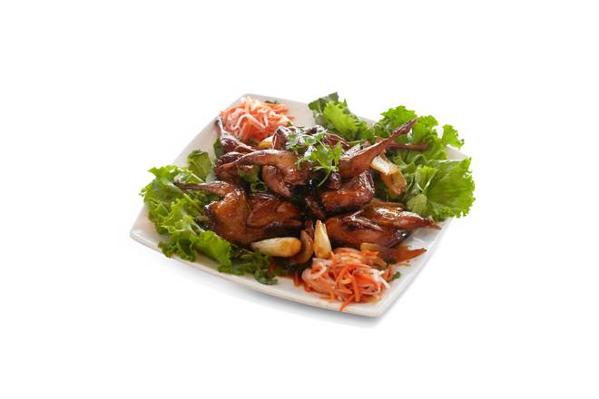 Order Roasted Quail (Chim Cút Quay) food online from Pho Hai Duong store, Annandale on bringmethat.com