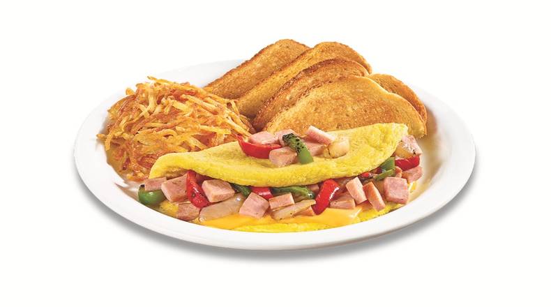 Order Mile High Denver Omelette  food online from Denny store, Oakland on bringmethat.com
