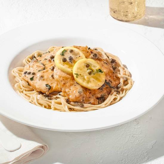 Order CHICKEN PICCATA food online from California Pizza Kitchen store, Tarzana on bringmethat.com