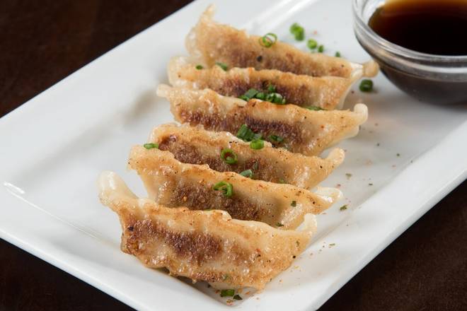 Order PORK GYOZA food online from RA Sushi Bar store, Las Vegas on bringmethat.com