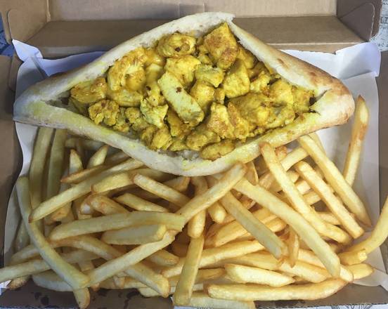 🌮🍟Menu sandwich chicken curry