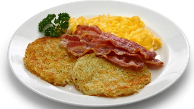 Order Bacon and Eggs food online from Cabrillo Park Cafe store, Fremont on bringmethat.com