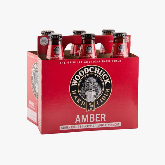 Order Woodchuck Amber Draft Cider food online from Fine Wine & Spirits Warehouse store, Tampa on bringmethat.com