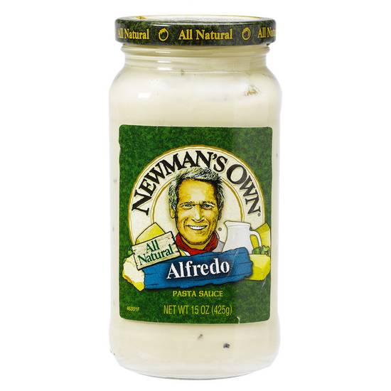 Order Newman's Own All Natural Alfredo 15oz food online from Everyday Needs by Gopuff store, Tampa on bringmethat.com