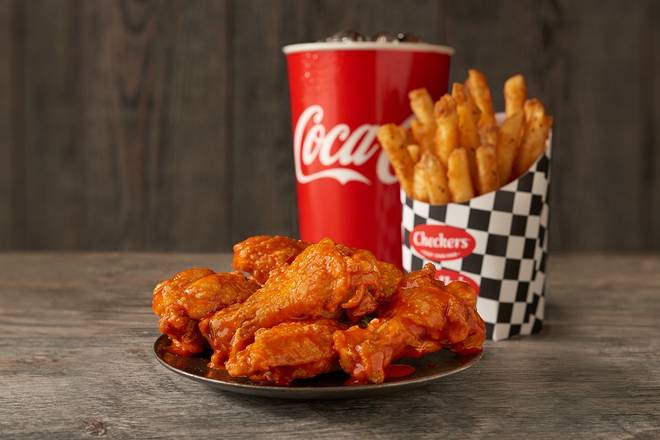 Order 5pc Classic Wings Combo food online from Checkers store, North Miami on bringmethat.com