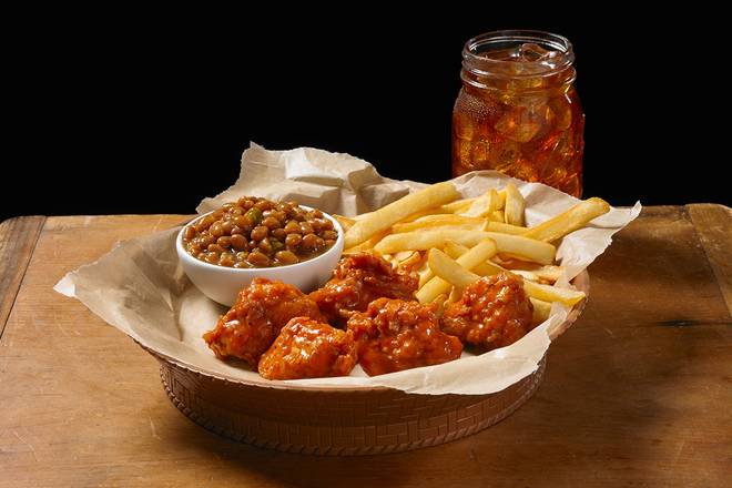 Order BONELESS WINGS BASKET food online from Shanes Rib Shack store, Locust Grove on bringmethat.com