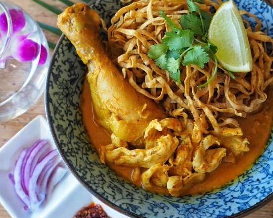 Order Noodle Curry (Khao Soy)  food online from Thaprachan Thai store, Seattle on bringmethat.com