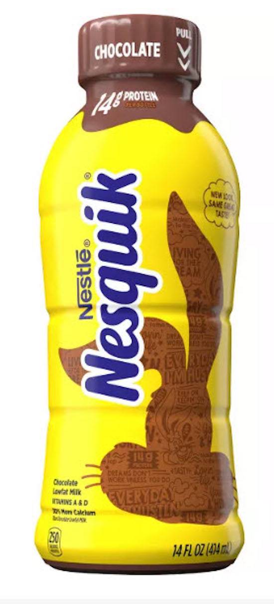 Order Nesquik Milk (14 oz) food online from Gilligan Retail store, Prescott on bringmethat.com