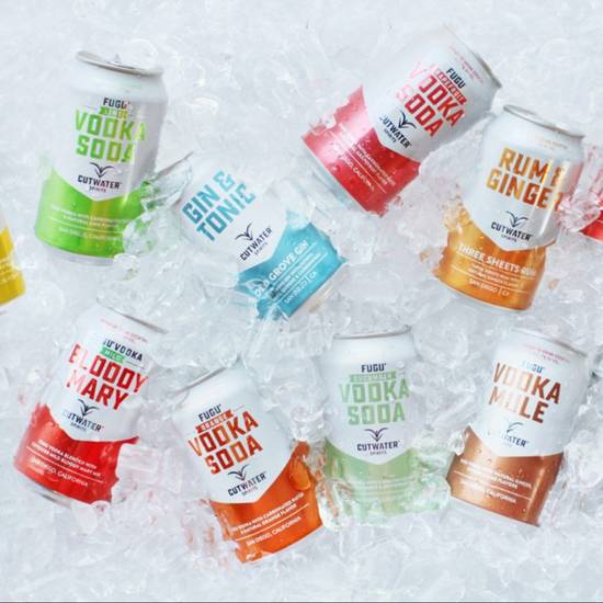 Order Cutwater -  Mixed Drinks - Single Cans food online from Santa Monica Liquor store, Santa Monica on bringmethat.com