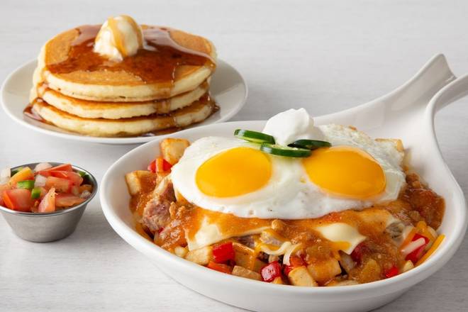 Order Rio Grande Skillet* food online from Village Inn store, Springfield on bringmethat.com