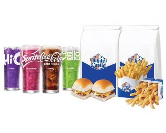 Order FAMILY CRAVE MEAL 4720 - 6400 food online from White Castle store, Orlando on bringmethat.com