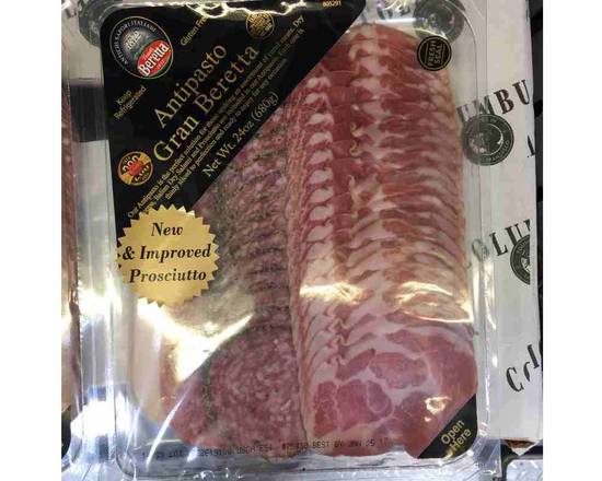 Order Berreta Antipasto Black Pepper Dry Salami, Italian Dry Salami, Dry Coppa, Prosciutto food online from Fresko Market store, Miami on bringmethat.com