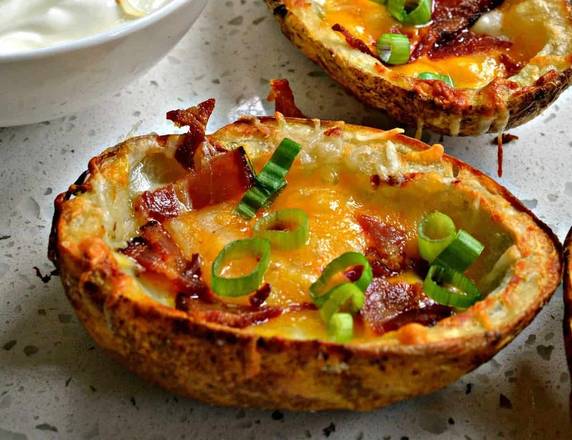 Order POTATO SKINS food online from Whiskey Wings store, Largo on bringmethat.com