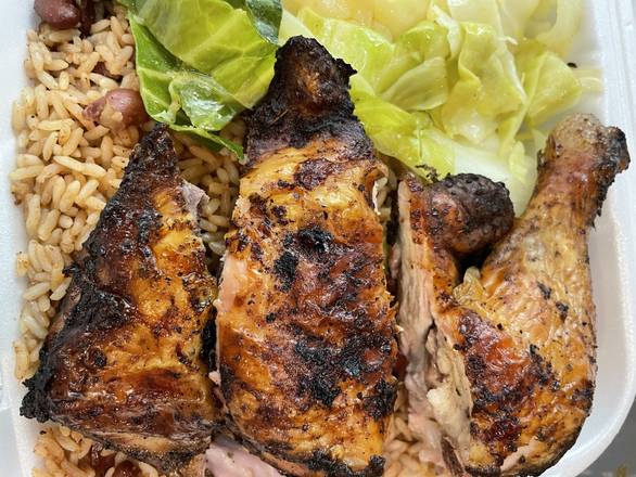 Order Jerk Chicken Meal food online from Jerk Hut - Fowler store, Tampa on bringmethat.com