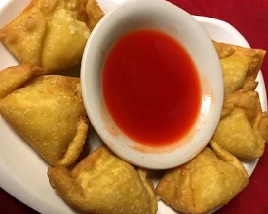 Order Crabmeat and Cream Cheese Wonton (6) food online from Mulan Asian Bistro store, Memphis on bringmethat.com
