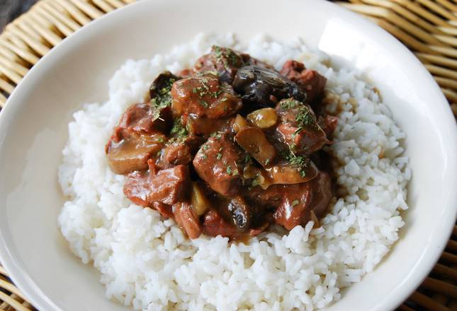 Order Stew Beef Meal food online from Topaze Restaurant 1 store, New York on bringmethat.com