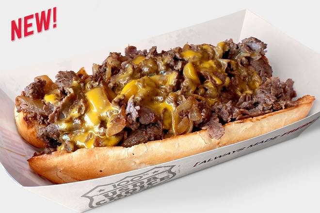 Order OLD SCHOOL CHEESESTEAK food online from Charleys Cheesesteaks store, Arlington on bringmethat.com