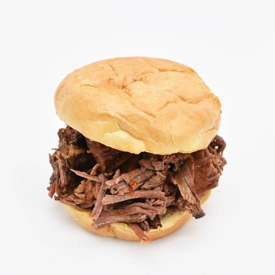 Order Beef Brisket Sandwich food online from Brothers BBQ store, Denver on bringmethat.com