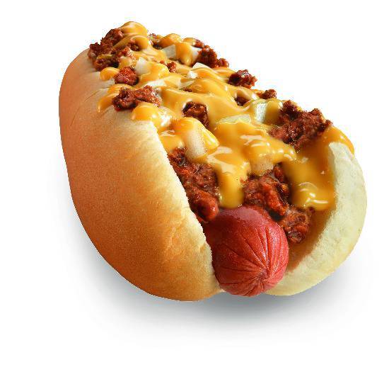 Order Coney Cheese Dog Sandwich food online from A&W Restaurant store, Tampa on bringmethat.com