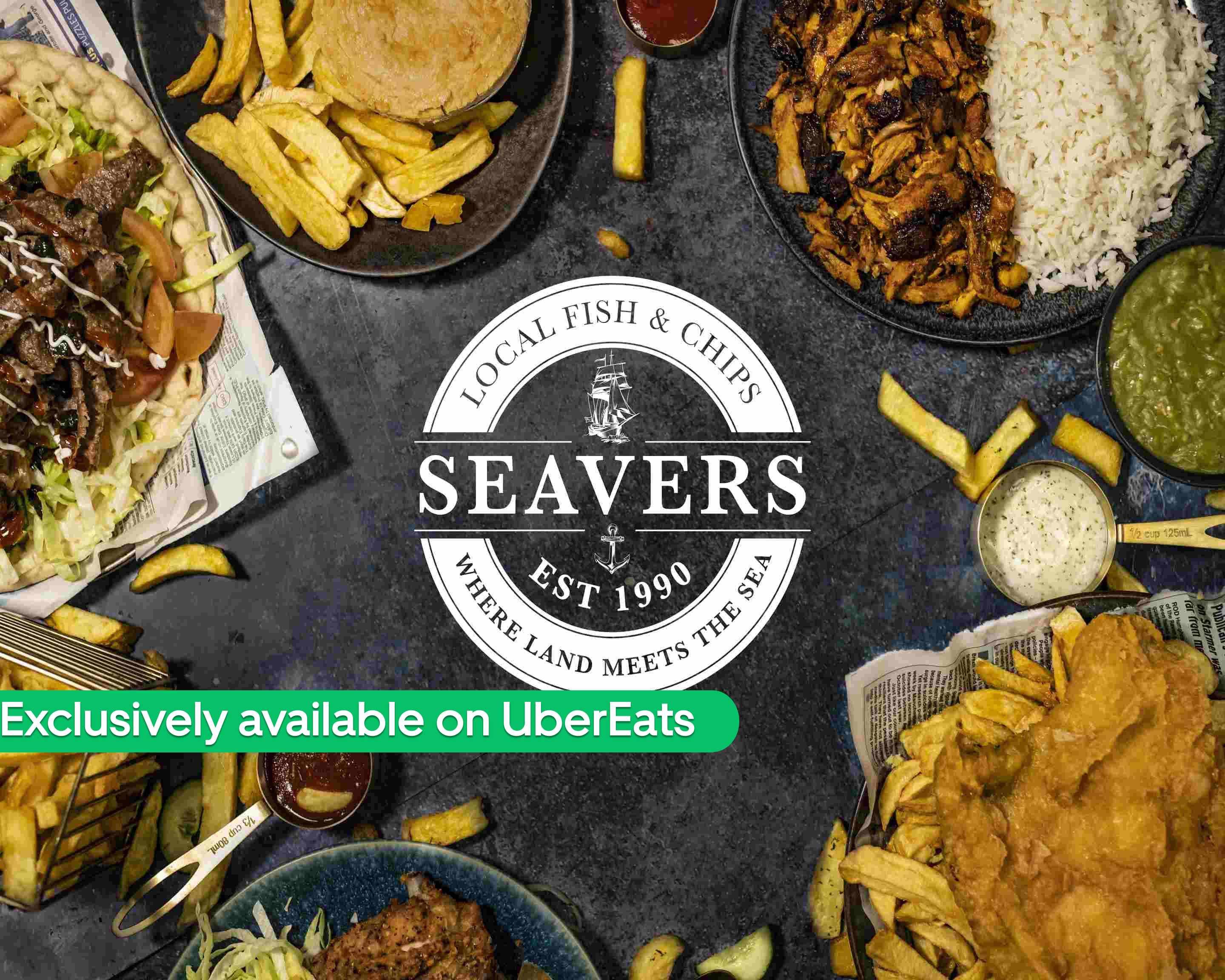 Seavers Fish & Chips (Willenhall) Menu Takeaway in Walsall Delivery