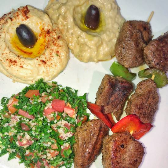 Order Shish Kabob Platter food online from Al Basha Middle Eastern Grocery & Deli store, Miami on bringmethat.com