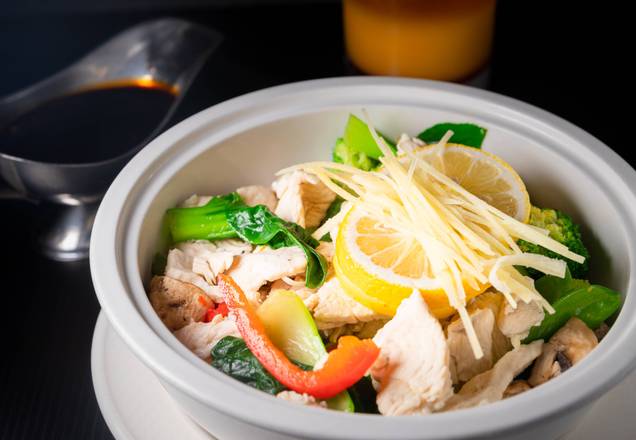 Order Steamed Chicken with Vegetable food online from Qin Dynasty store, Houston on bringmethat.com