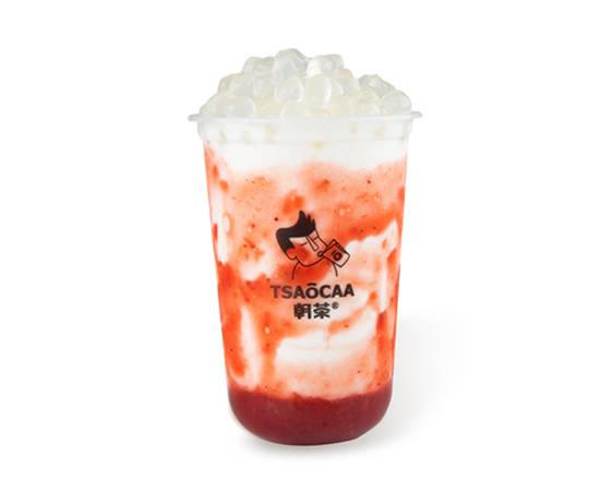 Order Strawberry Yogurt Drink food online from Tsaocaa store, Philadelphia on bringmethat.com