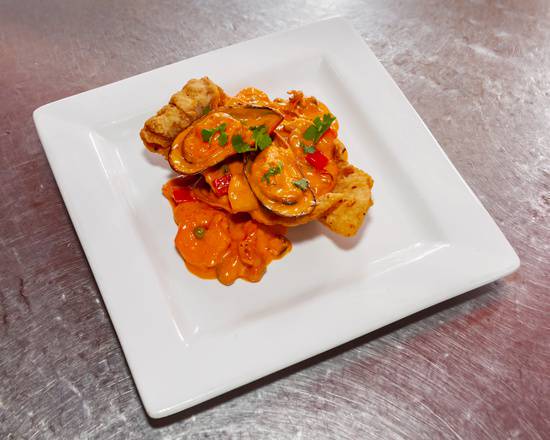 Order Macho Fish (Pescado a lo Macho) food online from La Granja store, Winter Park on bringmethat.com