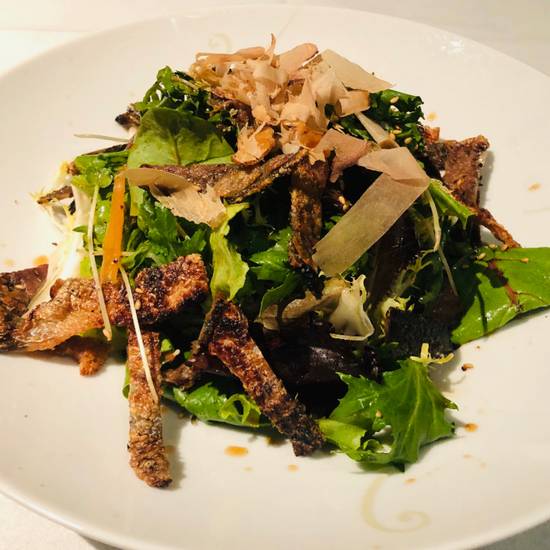 Order Salmon Skin Salad food online from Matsuhisa store, Beverly Hills on bringmethat.com