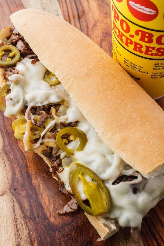 Order NY Cheesesteak Po Boy food online from PO-Boy Express store, Baton Rouge on bringmethat.com
