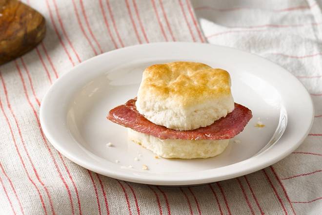 Order Country Ham n' Biscuit food online from Cracker Barrel Old Country Store store, Somerset on bringmethat.com