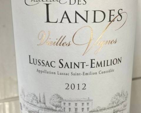 Order Chateau Des Landes - Lussac Saint-Emilion food online from Santa Monica Liquor store, Santa Monica on bringmethat.com