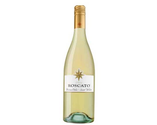 Order Roscato Bianco Dolce, Sweet White Wine, 750mL (8% ABV) food online from Golden Ox Liquors store, Saint Augustine on bringmethat.com